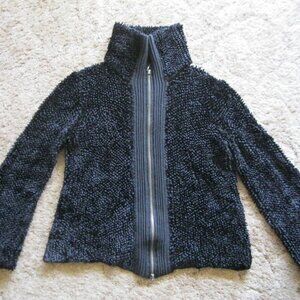 Giorgio Armani Black Sweater Jacket IT SZ 42 US 6 SZ Med